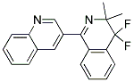 3-(4,4-DIFLUORO-3,3-DIMETHYL-3,4-DIHYDRO-ISOQUINOLINE-1-YL)-QUINOLINE Struktur