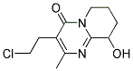 3-(2-CHLOROETHYL)-6,7,8,9-TETRAHYDRO-9-HYDROXY-2-METHYL-4H-PYRIDO[1,2-A]PYRIMIDIN-4-ONE Struktur