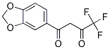 3-[3,4-(METHYLENEDIXOY)BENZOYL]-1,1,1-TRIFLUOROACETON Struktur