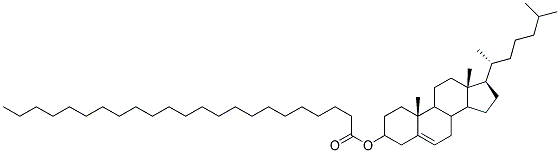 CHOLESTERYL TRICOSANOATE Struktur