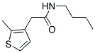 N-BUTYL-2-(2-METHYL-THIOPHEN-3-YL)-ACETAMIDE Struktur