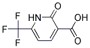 2-OXO-6-(TRIFLUOROMETHYL)-1,2-DIHYDROPYRIDINE-3-CARBOXYLIC ACID Struktur