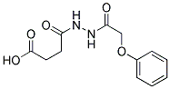 3-[N'-(2-PHENOXY-ACETYL)-HYDRAZINOCARBONYL]-PROPIONIC ACID Struktur