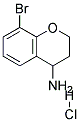 8-BROMO-CHROMAN-4-YLAMINE HYDROCHLORIDE Struktur