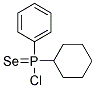 P-CYCLOHEXYL-P-PHENYLPHOSPHINOSELENOIC CHLORIDE Struktur