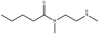 PENTANOIC ACID METHYL-(2-METHYLAMINO-ETHYL)-AMIDE Struktur