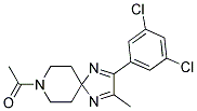 8-ACETYL-2-(3,5-DICHLOROPHENYL)-3-METHYL-1,4,8-TRIAZASPIRO[4.5]DECA-1,3-DIENE Struktur