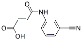 3-(3-CYANO-PHENYLCARBAMOYL)-ACRYLIC ACID Struktur