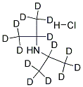 DI-ISO-PROPYL-D14-AMINE HCL Struktur