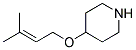 4-[(3-METHYL-2-BUTENYL)OXY]PIPERIDINE Struktur