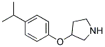 3-(4-ISOPROPYLPHENOXY)PYRROLIDINE Struktur