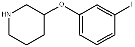 3-(3-IODOPHENOXY)PIPERIDINE Struktur