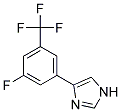 4-(3-FLUORO-5-TRIFLUOROMETHYL-PHENYL)-1H-IMIDAZOLE Struktur