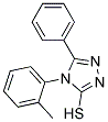 4-(2-METHYLPHENYL)-5-PHENYL-4H-1,2,4-TRIAZOLE-3-THIOL Struktur