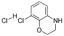 8-CHLORO-3,4-DIHYDRO-2H-BENZO[1,4]OXAZINE HYDROCHLORIDE Struktur