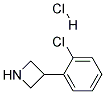 3-(2-CHLOROPHENYL)AZETIDINE HYDROCHLORIDE Struktur