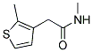 N-METHYL-2-(2-METHYL-THIOPHEN-3-YL)-ACETAMIDE Struktur