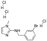 (3-BROMO-BENZYL)-(1-METHYL-1H-IMIDAZOL-2-YL)-AMINE TRIHYDROCHLORIDE Struktur