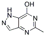 5-METHYL-1H-PYRAZOLO[4,3-D]PYRIMIDIN-7-OL Struktur