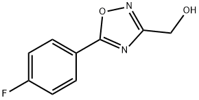 (5-(4-FLUOROPHENYL)-1,2,4-OXADIAZOL-3-YL)METHANOL Struktur