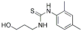 N-(2,4-DIMETHYLPHENYL)-N'-(3-HYDROXYPROPYL)THIOUREA Struktur