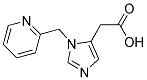 (3-PYRIDIN-2-YLMETHYL-IMIDAZOL-4-YL)-ACETIC ACID Struktur