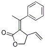 3-[1-PHENYL-ETH-(E)-YLIDENE]-4-VINYL-DIHYDRO-FURAN-2-ONE Struktur