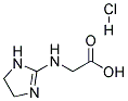 (4,5-DIHYDRO-1H-IMIDAZOL-2-YLAMINO)-ACETIC ACID HYDROCHLORIDE Struktur