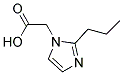 (2-PROPYL-IMIDAZOL-1-YL)-ACETIC ACID Struktur