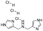 BIS-(1H-IMIDAZOL-4-YLMETHYL)-AMINE 3HCL Struktur