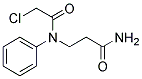 3-[(CHLOROACETYL)(PHENYL)AMINO]PROPANAMIDE Struktur