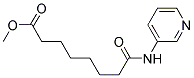 7-(PYRIDIN-3-YLCARBAMOYL)-HEPTANOIC ACID METHYL ESTER Struktur