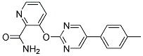 3-([5-(4-METHYLPHENYL)PYRIMIDIN-2-YL]OXY)PYRIDINE-2-CARBOXAMIDE Struktur