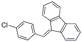 9-P-CHLOROBENZYLIDENE FLUORENE Struktur