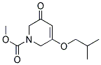 5-ISOBUTOXY-3-OXO-3,6-DIHYDRO-2H-PYRIDINE-1-CARBOXYLIC ACID METHYL ESTER Struktur