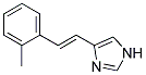 4-(2-O-TOLYL-VINYL)-1H-IMIDAZOLE Struktur