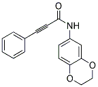 3-PHENYL-PROPYNOIC ACID (2,3-DIHYDRO-BENZO[1,4]DIOXIN-6-YL)-AMIDE Struktur