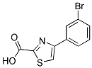 4-(3-BROMO-PHENYL)-THIAZOLE-2-CARBOXYLIC ACID Struktur