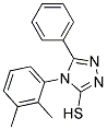 4-(2,3-DIMETHYLPHENYL)-5-PHENYL-4H-1,2,4-TRIAZOLE-3-THIOL Struktur