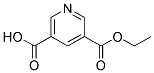 PYRIDINE-3,5-DICARBOXYLIC ACID MONOETHYL ESTER Struktur