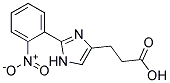 3-[2-(2-NITROPHENYL)IMIDAZOL-4-YL]-PROPIONIC ACID Struktur