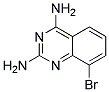 8-BROMO-QUINAZOLINE-2,4-DIAMINE Struktur