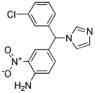 4-[(3-CHLORO-PHENYL)-IMIDAZOL-1-YL-METHYL]-2-NITRO-PHENYLAMINE Struktur