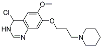 4-CHLORO-6-METHOXY-7-(3-PIPERIDIN-1-YL-PROPOXY)-3,4-DIHYDRO-QUINAZOLINE Struktur