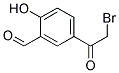 5-(2-BROMO-ACETYL)-2-HYDROXY-BENZALDEHYDE Struktur