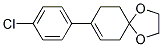 8-(4-CHLORO-PHENYL)-1,4-DIOXA-SPIRO[4.5]DEC-7-ENE Struktur