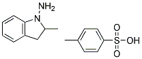 N-AMINO-2-METHYLINDOLINE P-TOLUENESULFONATE Struktur