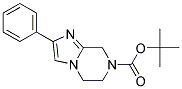 2-PHENYL-5,6-DIHYDRO-8H-IMIDAZO[1,2-A]PYRAZINE-7-CARBOXYLIC ACID TERT-BUTYL ESTER Struktur