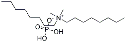 Bisoctyl dimethyl ammonium phosphate Struktur