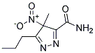 4-Methyl-4-Nitro-3,N-Propyl-5-PyrazoloCarboxamide Struktur